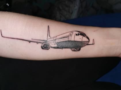 Uno de los tatuajes que se realizó Sarah lo lleva en su brazo