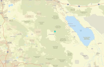 Uno de los temblores más fuertes de las últimas 24 horas en territorio continental estadounidense ocurrió cerca de Borrego Springs