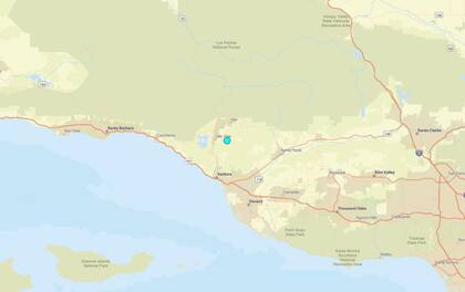 Uno de los temblores más fuertes de las últimas 24 horas en territorio continental estadounidense ocurrió cerca de Ojai, California