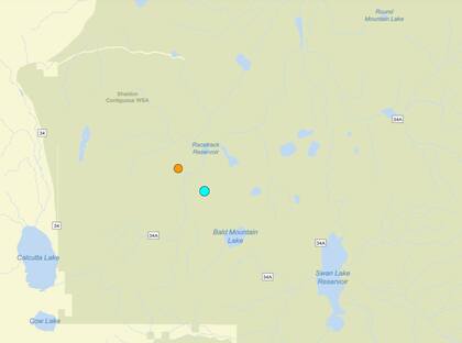 Uno de los temblores más fuertes de las últimas 24 horas en territorio continental estadounidense ocurrió cerca de Fort Bidwell, California