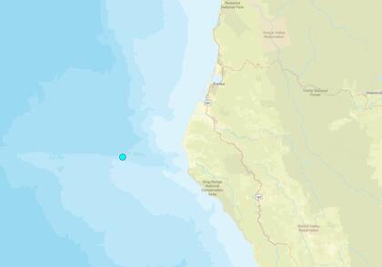 Uno de los temblores más fuertes de las últimas 24 horas en territorio continental estadounidense ocurrió cerca de Petrolia, California