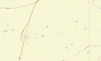 Uno de los temblores más fuertes de las últimas 24 horas en territorio continental estadounidense ocurrió cerca de North Pearsall, Texas
