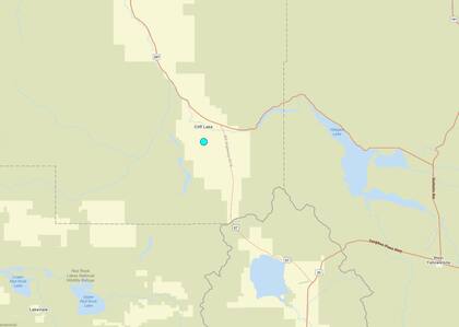 Uno de los temblores más fuertes de las últimas 24 horas en territorio continental estadounidense ocurrió cerca de Hebgen Lake Estates, Montana