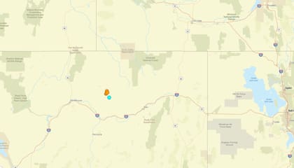 Uno de los temblores más fuertes de las últimas 24 horas en territorio continental estadounidense ocurrió cerca de Valmy, Nevada