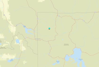 Uno de los temblores más fuertes de las últimas 24 horas en territorio continental estadounidense ocurrió cerca de Mammoth, Wyoming