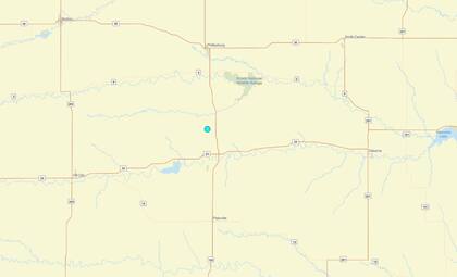 Uno de los temblores más fuertes de las últimas 24 horas en territorio continental estadounidense ocurrió cerca de Stockton, Kansas
