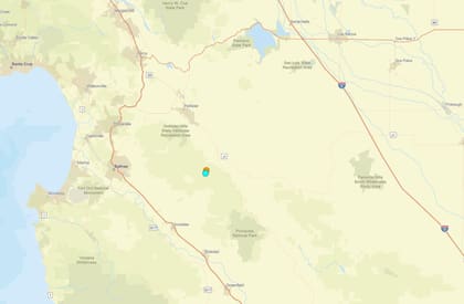 Uno de los temblores más fuertes de las últimas 24 horas en territorio continental estadounidense ocurrió cerca de Tres Pinos, California
