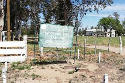 Uno de los terrenos militares vendidos en Ordóñez, provincia de Córdoba