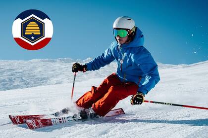 Uno de los trabajos temporales con el salario más alto en Utah es el de instructor de esquí (Unsplash/Maarten Duineveld)