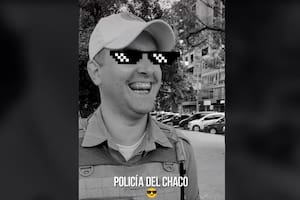 Uno de los videos de TikTok incluye un intercambio con policías de Brasil