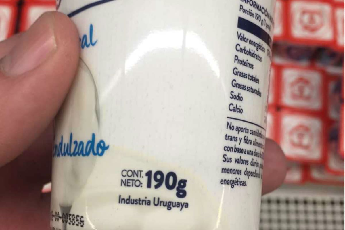 Uno de los yogures importados por Danone