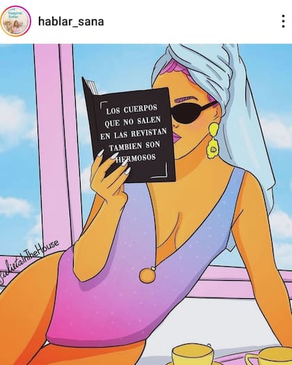 Uno de sus posteos en su perfil de Instagram.