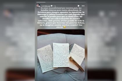 El mensaje de Rodrigo De Paul para Lionel Messi