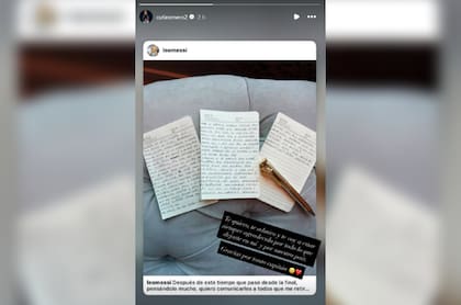 El mensaje de Cristian Romero para Lionel Messi