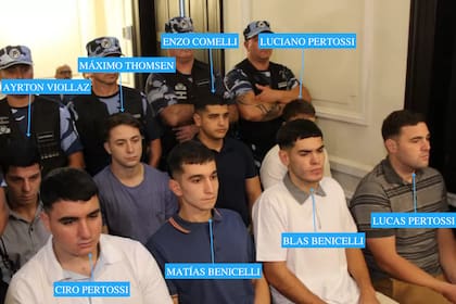 Uno por uno, quiénes son los acusados de matar a Fernando Báez Sosa