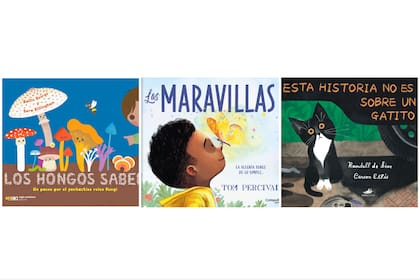 Uno sobre ciencia y dos cuentos ilustrados para los más chicos