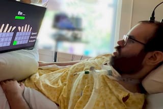 Unos chips conectados al cerebro permiten a dos personas con parálisis teclear con la mente