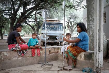 Unos niños internados en el hospital de Santa Victoria, Salta
Santiago Filipuzzi