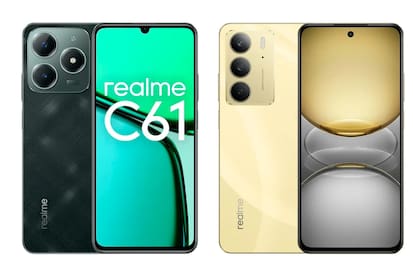 Unos Realme C61 y Realme C75
