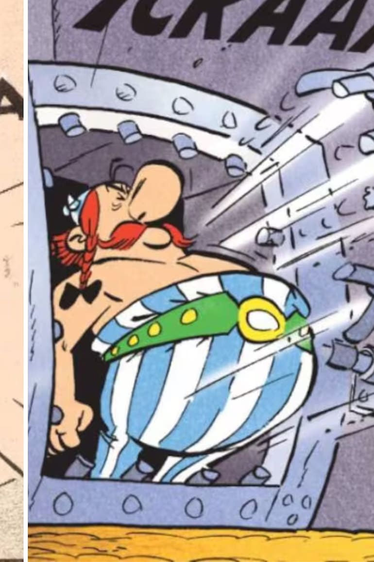 Upa, personaje de Patoruzú, obra del argentino Dante Quinterno, puede haber inspirado a Obelix, el compañero inseparable de Asterix, creación del francés René Goscinny, que vivió su infancia en la Argentina