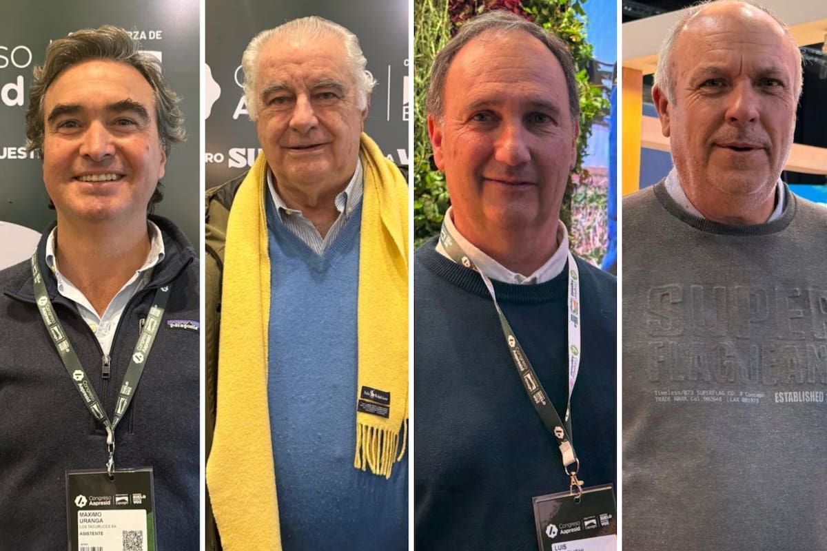 Uranga, Radi, Negruchi y Seve de Gastón, productores que pasaron por Aapresid