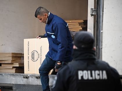 Urnas electorales en Santa Fe.