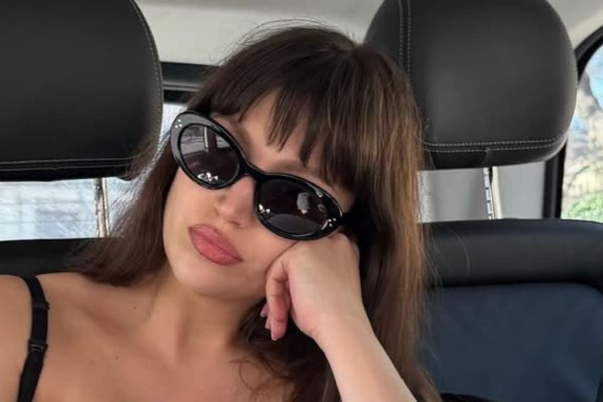 Úrsula Corberó disfrutó del show de Bad Bunny