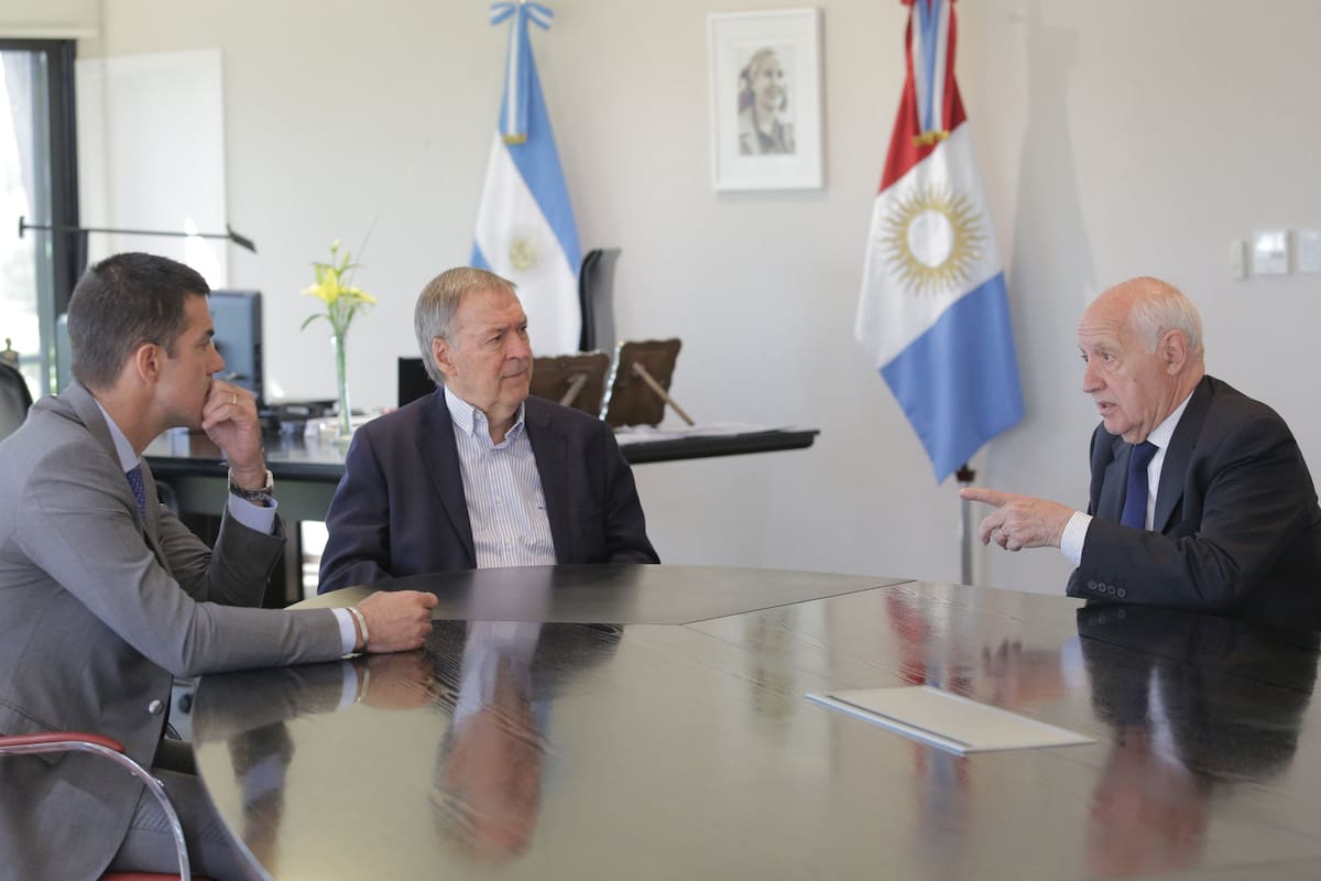 Urtubey, Schiaretti y Lavagna, ayer