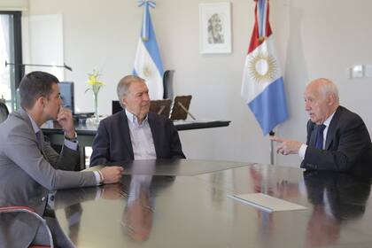 Urtubey, Schiaretti y Lavagna, ayer