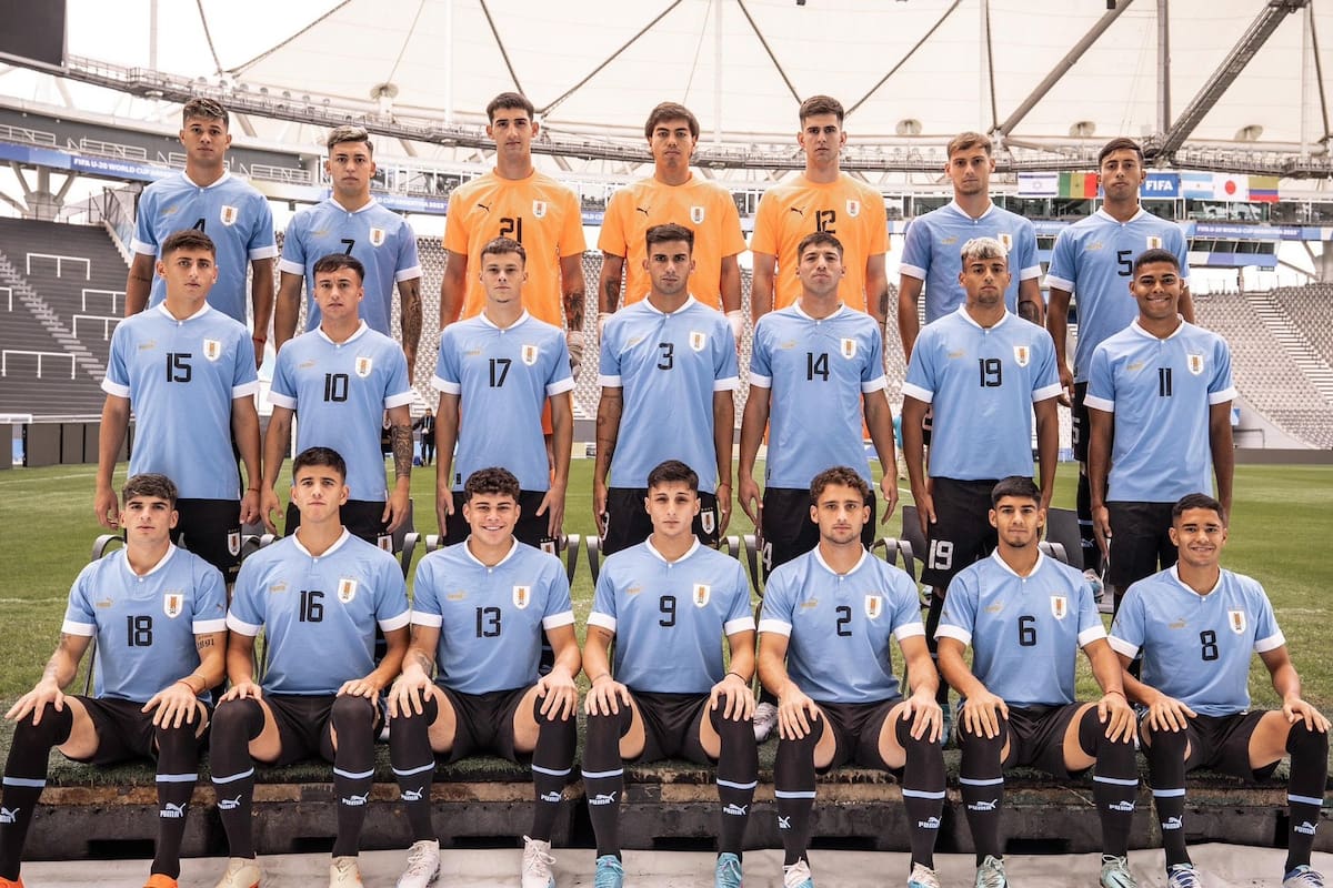 Uruguay debuta este lunes en el Mundial Sub 20 ante Irak en La Plata