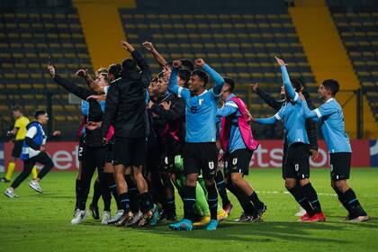 Uruguay ganó los cuatro partidos que disputó en el hexagonal final y lidera la tabla de posiciones