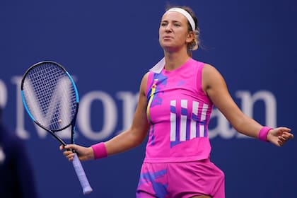 Azarenka ganó el primer set con comodidad, pero al final fue doblegada por Osaka