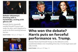 USA TODAY, tras el debate presidencial.