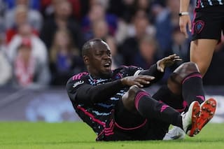 La grave lesión que sufrió Usain Bolt durante un partido de fútbol benéfico