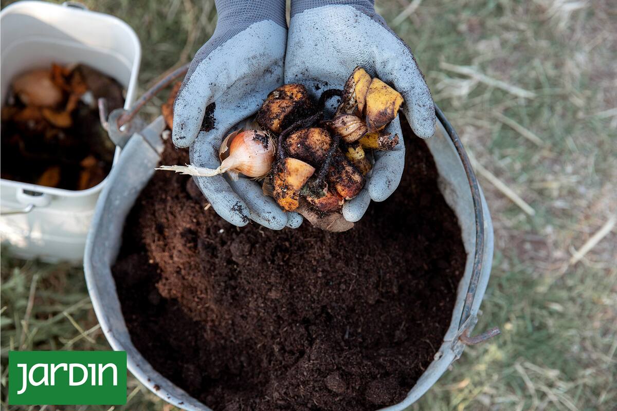 Usar lo que ya hay en casa para lograr un compost eficiente