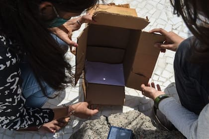 Usar un proyector estenopeico es una solución segura mientras se le dé la espalda al sol