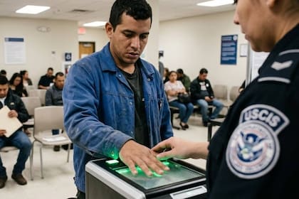 Uscis detalló las obligaciones legales de registro y toma de huellas para extranjeros en EE.UU.
