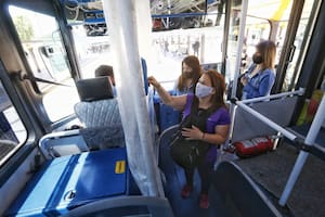 Uso del transporte público en la ciudad de Buenos Aires, el 5 de noviembre de 2020