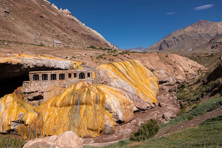 Uspallata. El Puente del Inca