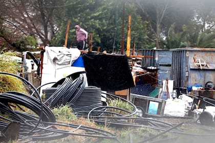 Usurpación de terrenos ferroviarios en Victoria