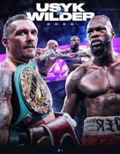 Usyk vs Wilder, una pelea ya promocionada, sin fecha