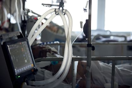 UTI del Hospital Dr. Alberto Balestrini de La Matanza durante la pandemia de COVID-19.