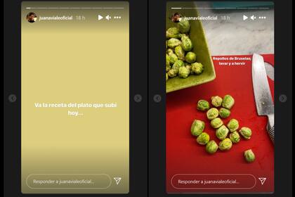 “Va la receta del plato que subí hoy”, comenzó