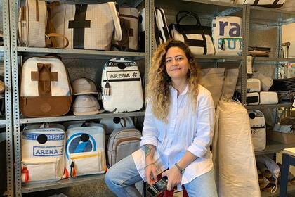 Ornella Basilotto fue quien viajó a Neuquén y "descubrió" el material.