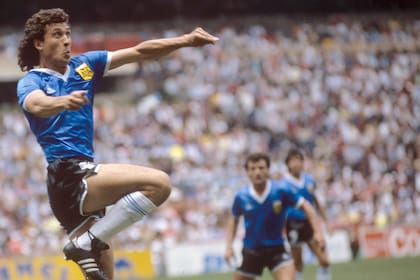 Valdano, en México 86