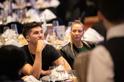 Vale Liberman, atenta a Fran Tinelli