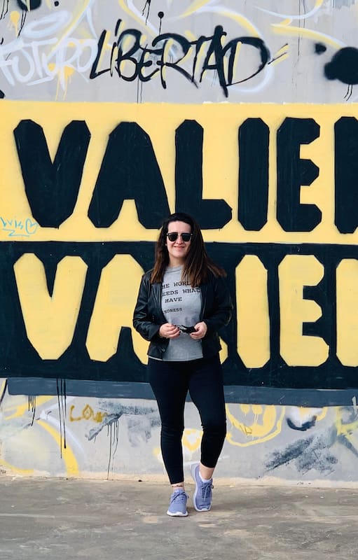 "Valencia, cuando era ciudad romana se llamaba Valentia: tierra de valientes. Yo me siento así".