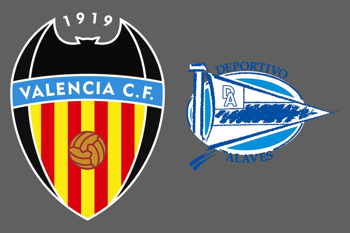 Valencia vs. Alavés, por una nueva jornada del fútbol español