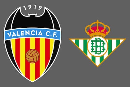 Valencia vs. Real Betis, por una nueva jornada del fútbol español