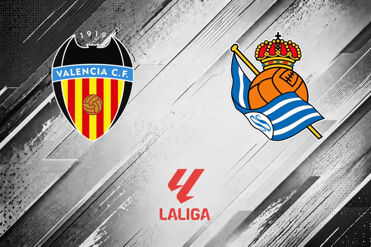 Valencia vs. Real Sociedad por el Liga de España, 2026: día, hora y cómo seguir online